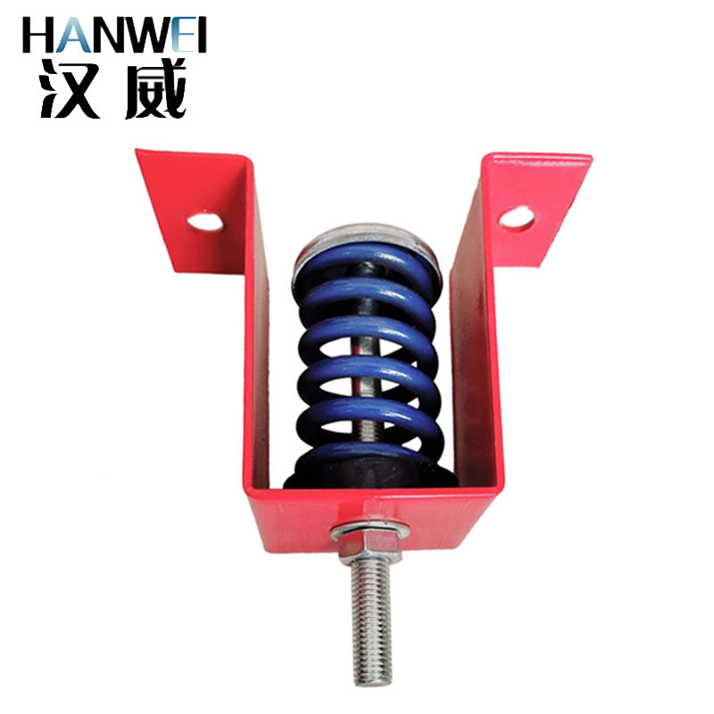 v型吊式风机弹簧阻尼减震器中央空调管道风机盘管吊架吊装减振器