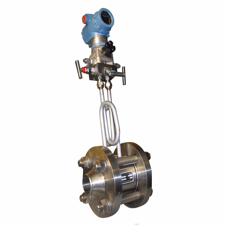 标准节流装置铭鸿仪表厂 mh-lg过热饱和蒸气差压一体孔板流量计