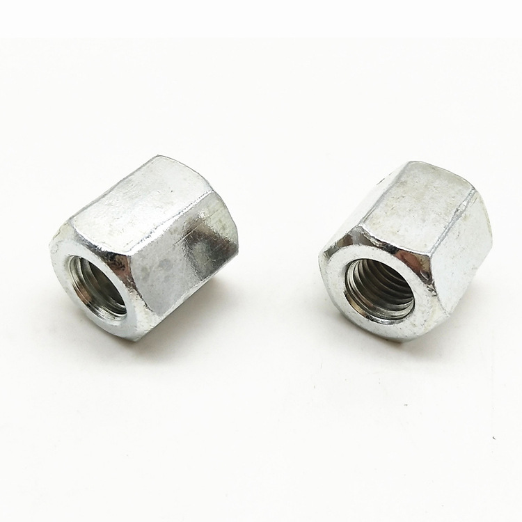 m8m10m12六角接母  灯饰配件螺丝高接母   六角接头螺母连接件