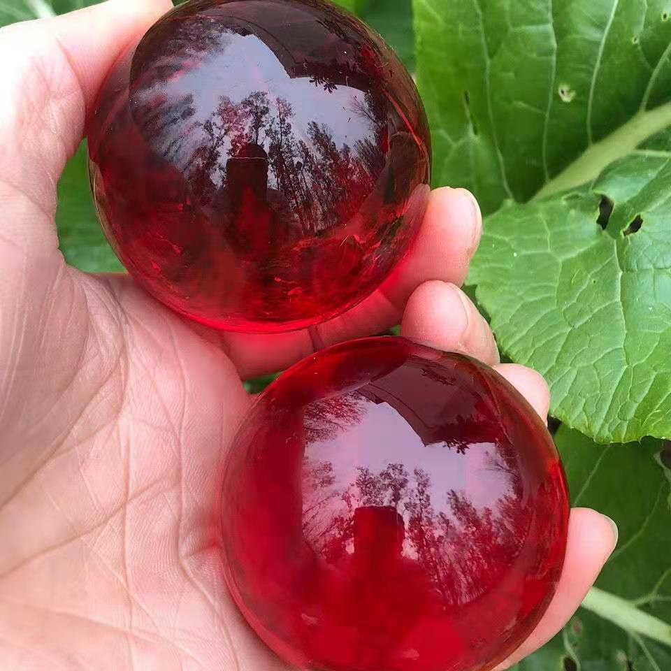 二代血珀手球中老年人健康球按摩练手玩保健手健身球手球手握