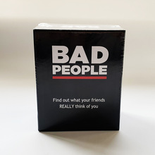 欧美热销现货BAD people桌游卡牌游戏 聚会派对纸牌棋牌反人类卡