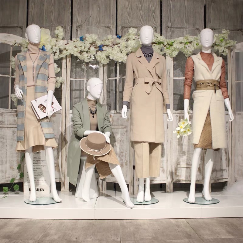 模特道具女全身服装店橱窗展示陈列假人体架内衣婚纱模特女女模特