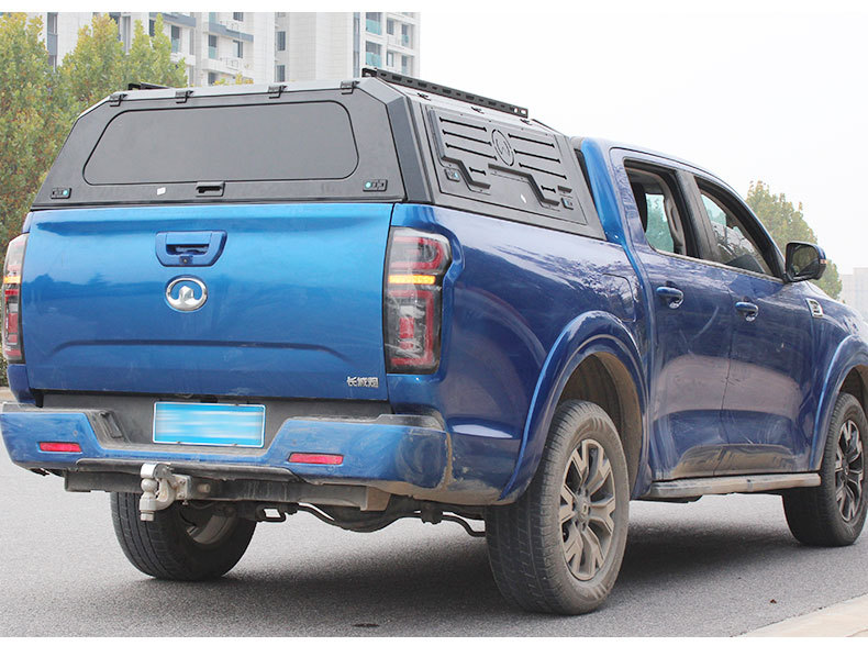 长城炮商用版专用改装件越野版乘用版卡车后箱盖三开门锰钢高盖