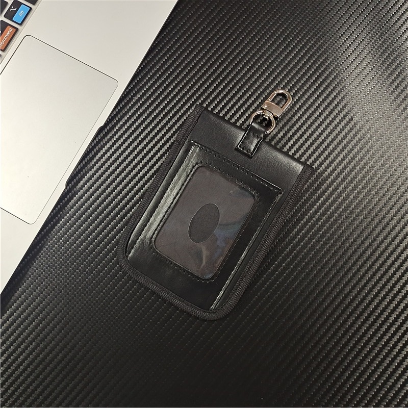 新款外贸RFID汽车屏蔽钥匙包带窗口防盗刷无钥匙进入系统法拉第袋