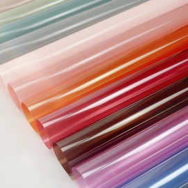 32成交21笔深度验厂复购率:14%opp果冻膜水晶纸半透明彩色玻璃纸鲜花