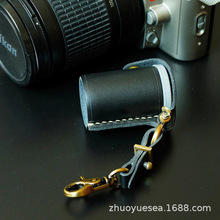 户外摄影相机胶卷收纳皮套 旅行相机胶皮套盒 简约摄影用品保护包