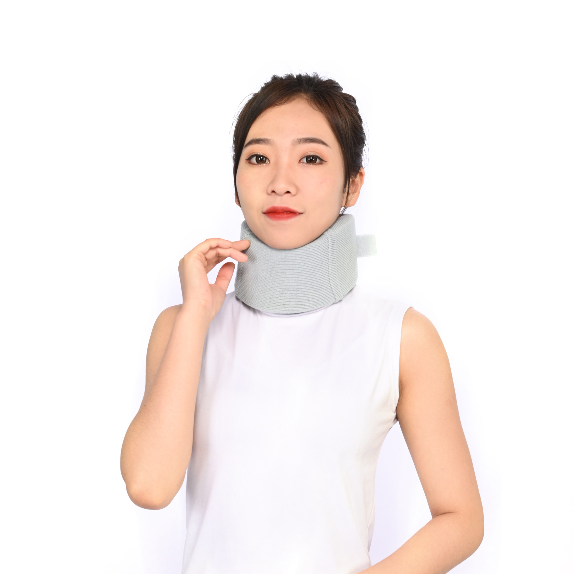 医用软式保暖护颈椎脖套家用急救颈托低头族脖子护颈带颈部固定带