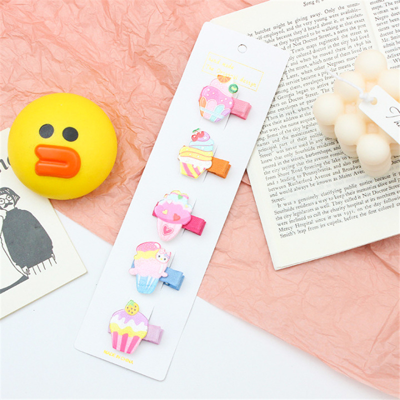 children‘s hairpin wholesale headdress cute princess little girl hair accessories girl infant barrettes cropped hair clip barrettes fringe clip