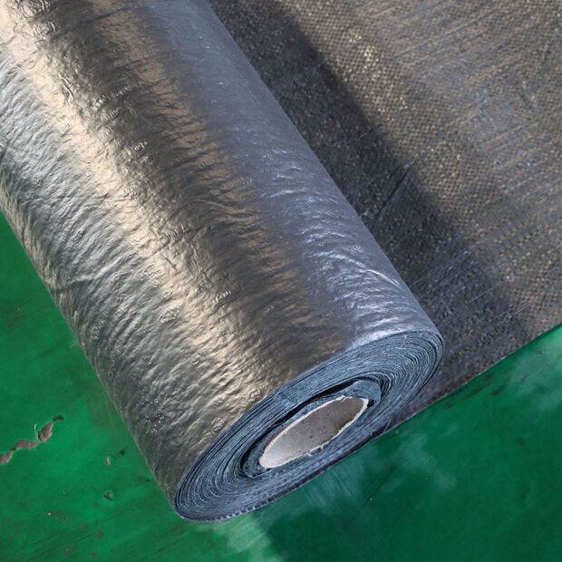 定制沥青道路裂缝修补自粘式抗裂贴 白改黑路面抗裂贴 路面抗裂贴