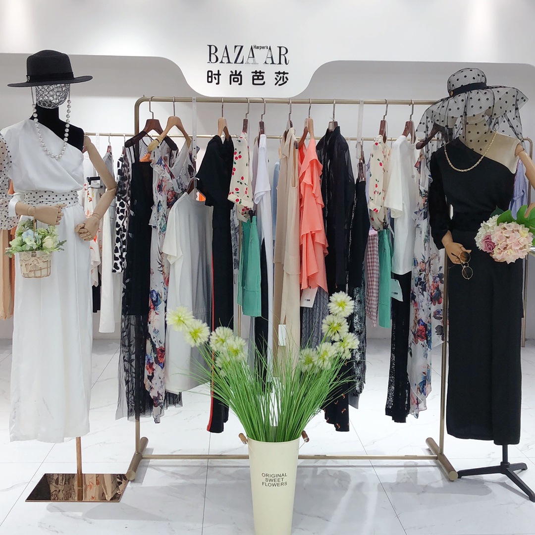 深圳一线大牌言午国际22春夏专柜撤柜品牌折扣精品女装尾货晒谷场