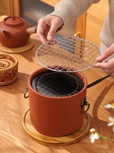 W1TR围炉煮茶家用砂铫壶烤茶电陶炉煮酒煮茶器煮茶泡茶炉智能静音