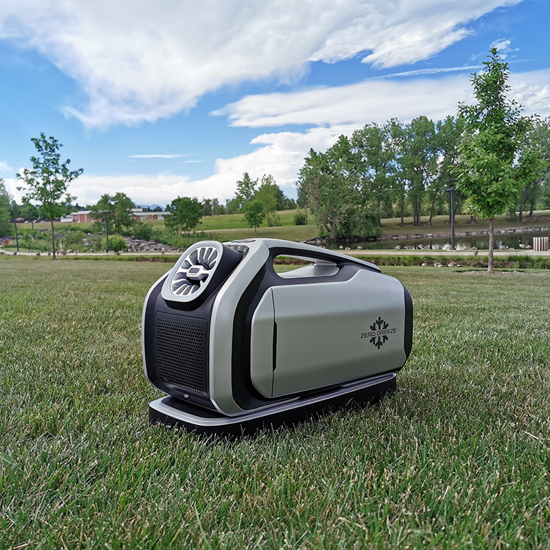 户外房车帐篷便携式智能移动空调车载小型双管一体机zero breeze