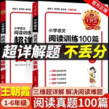 王朝霞小学语文阅读训练100篇一二三四五六年级语文阅读训练练习