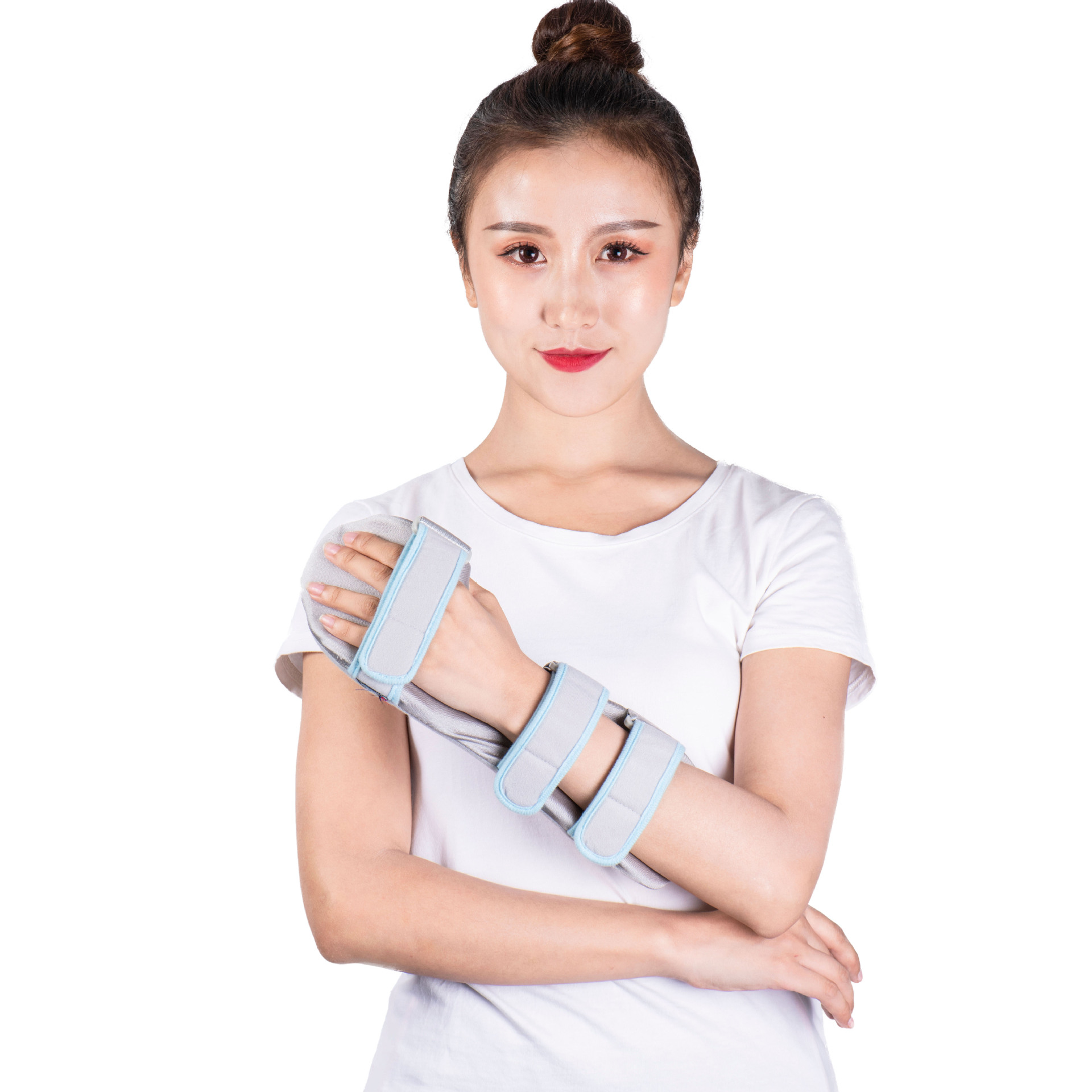 腕托矫形器功能位手部舟骨固定夹板腕骨骨折损伤支具手托