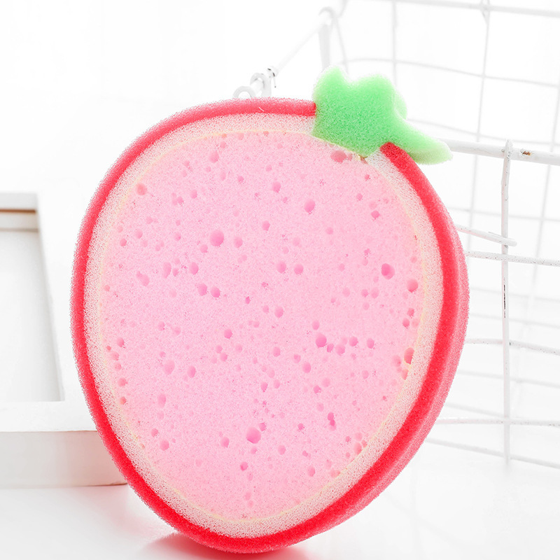 Fruit Dishcloth Bowl Brush Towel Spong Mop Rag Thickened Scouring Pad Washing Pot Washing Spong Mop Washing Pot Dish Towel