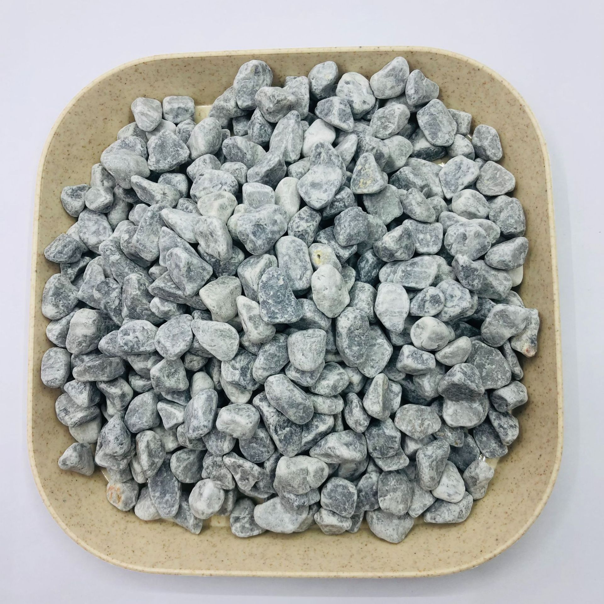 海浪灰石子灰色水洗石洗米石日式枯山水石子庭院装饰园林灰色砾石