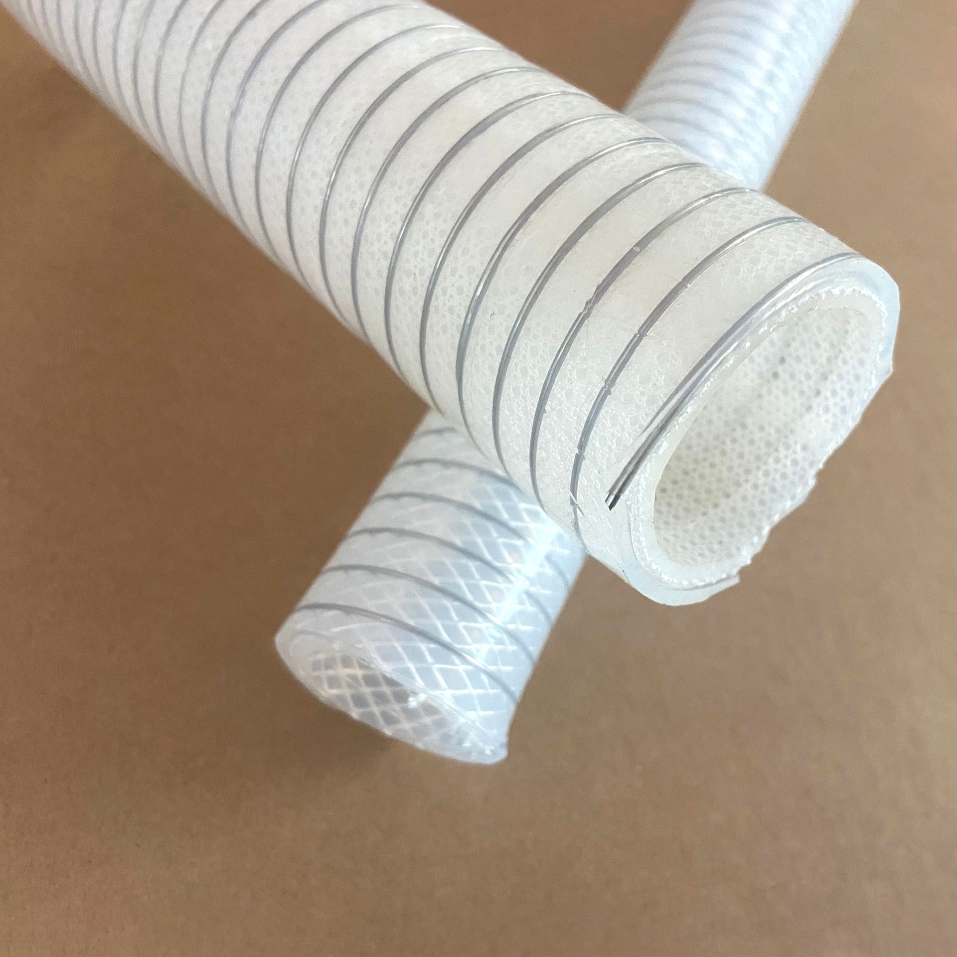 greatflex透明钢丝夹布食品级硅胶软管 喷砂胶管fu10 包邮-阿里巴巴