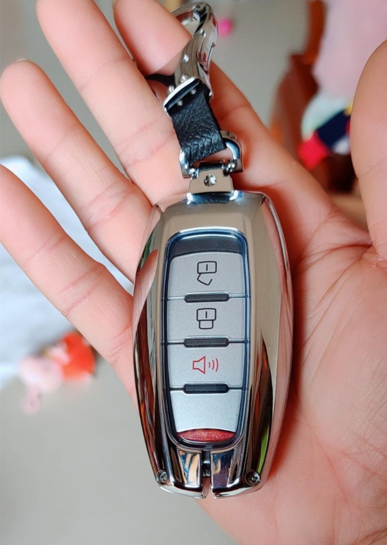 适用长城炮钥匙套商用乘用版专用长城炮皮卡汽油2.0t越野车钥匙包