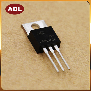 奥德利 低压mos fp80n06 8a60v to-220 场效应管 锂电池保护板