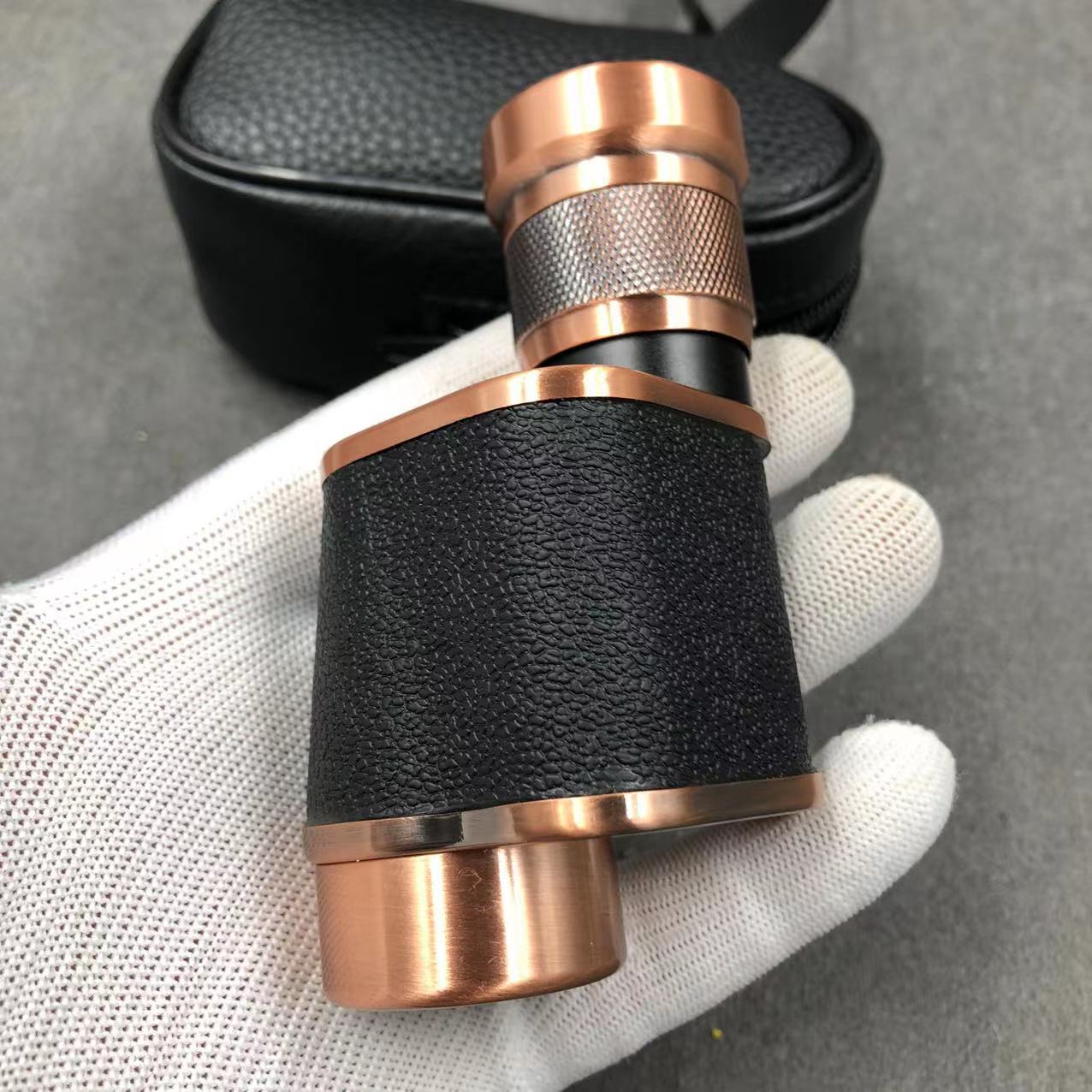 德国毛瑟单筒望远镜8x24迷你高倍高清微光夜视金属户外望眼镜保罗