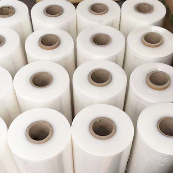 厂家批发pe机用拉伸膜透明出口专用塑料包装缠绕膜