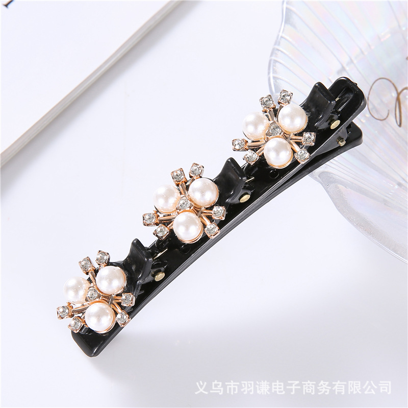 Hair Clips Hair Accessories Bangs Fixed Shape Clip Duckbill Clip Women's Broken Hair with Teeth Hair Braiding Artifact Side Hairpin Wholesale