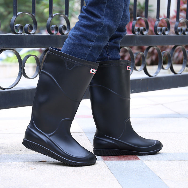 防水鞋男防滑高筒雨鞋男中筒低筒雨靴男胶鞋防磨加厚雨套洗车钓鱼