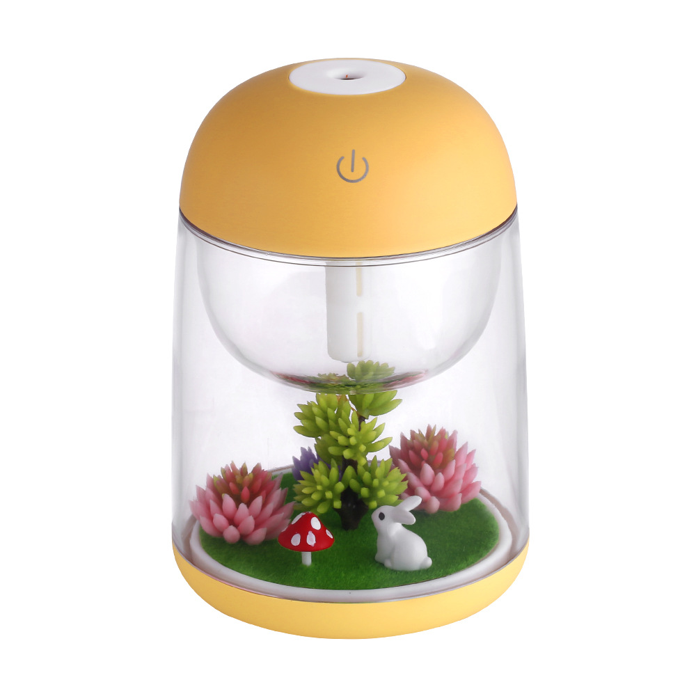 Electronic Boutique Micro Landscape Humidifier Desk Air Purification Bedroom and Household USB Aromatherapy Atomization