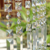 Triangle bar crystal Bead curtain wholesale hotel engineering Hanging curtain door curtain Glass partition Wind curtain Manufactor