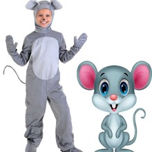 小老鼠扮演服装舞台演出服幼儿园小学生节目表演服亲子活动游戏服