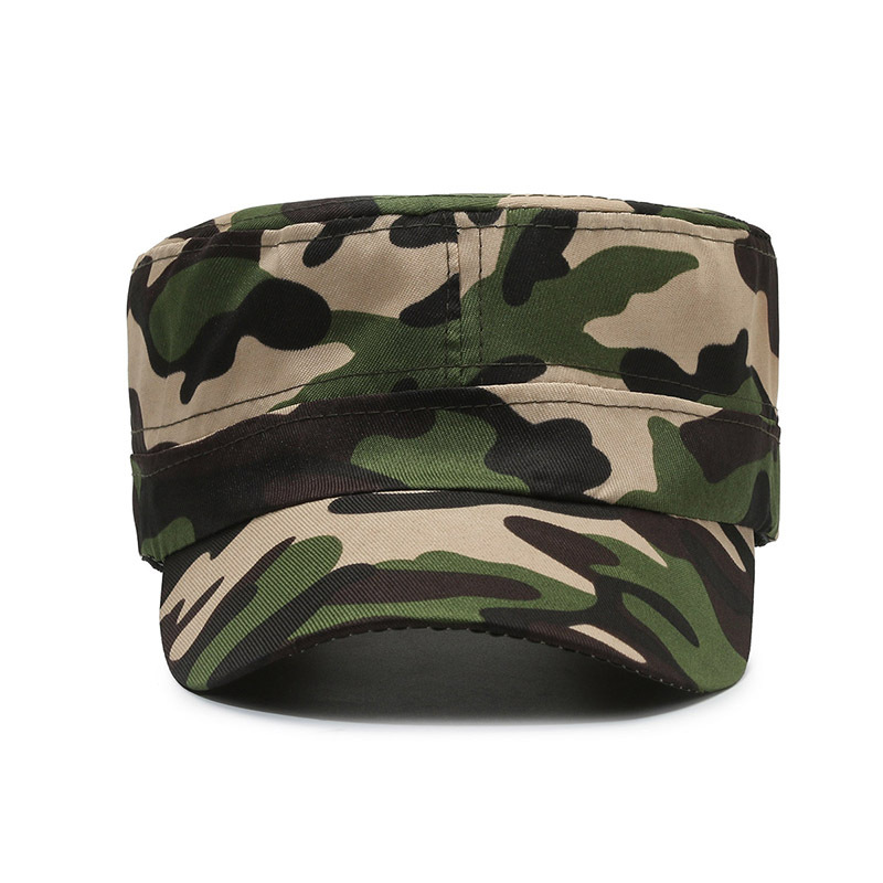 Outdoor Training Cap Military Training Cap Fans Digital Camouflage Military Cap Men's and Women's Spring and Summer Hat Woodland Camouflage Hat Youth