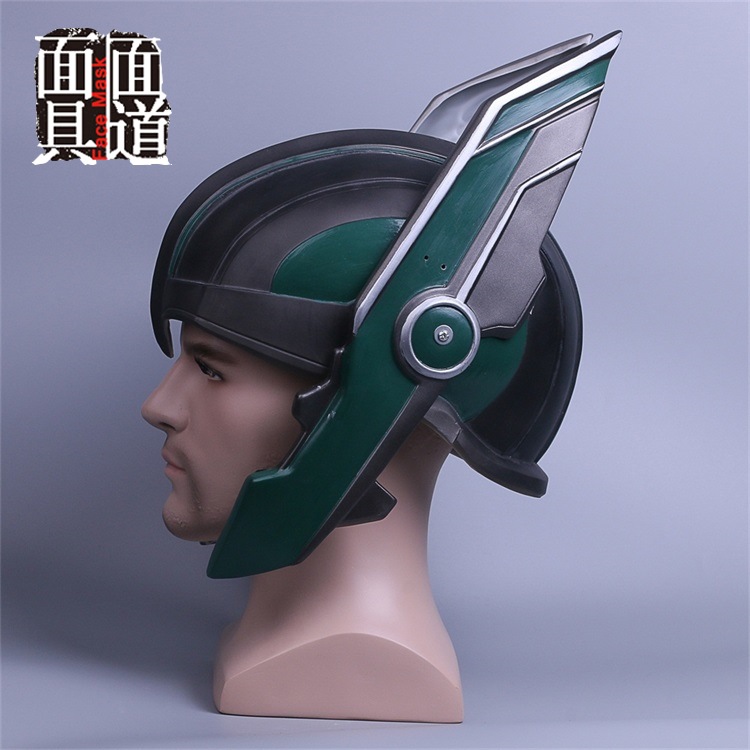 雷神头盔面具雷神3诸神黄昏cos 托尔头盔万圣节表演影视周边道具