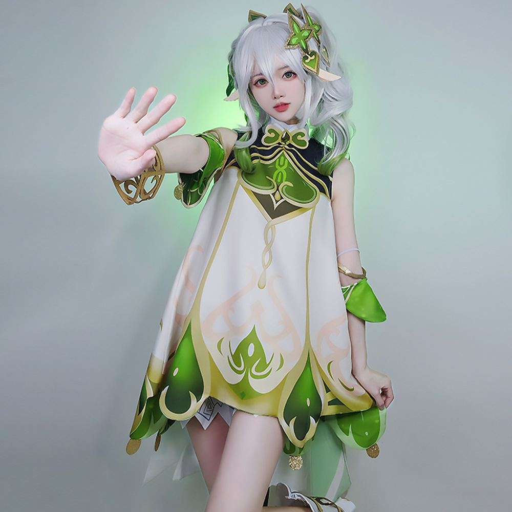 万圣节原神cos服草神纳西妲游戏同款动漫衣服装扮女cosplay全套