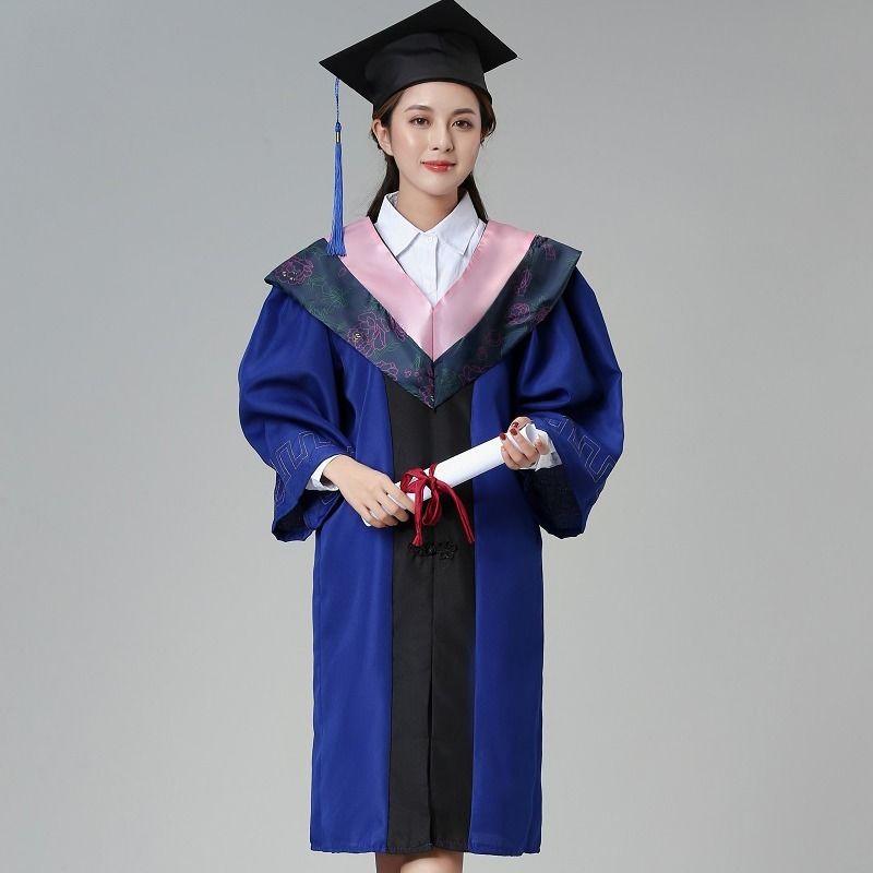 硕士服毕业礼服文科理科垂布帽现货学士学位文科小额代发批发