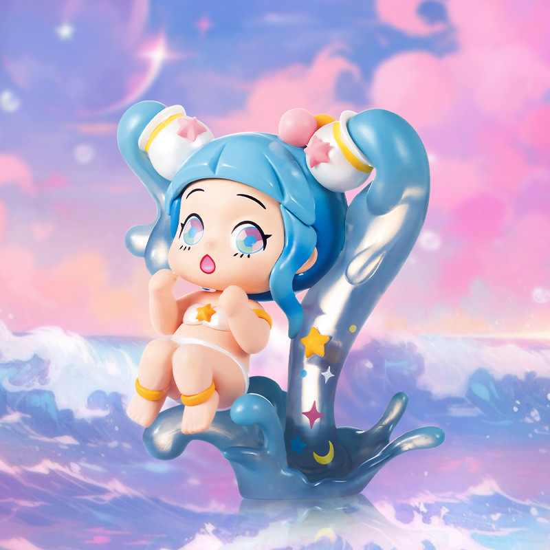 优比熊maggie十二星座系列盲盒 十二星座2023手办12女孩网红新款