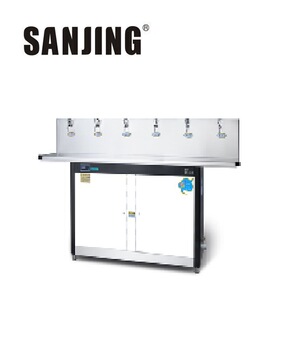 不锈钢六龙头节能饮水机工厂学校医院车间办公室公共饮水机开水器-阿