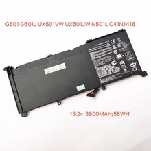 适用于 C41N1416 UX501J N501L G601JW N501JW笔记本电池UX501V