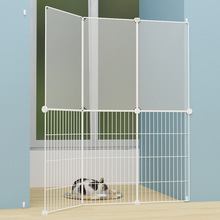 宠物门栏猫拦挡狗狗围栏隔离门网栅栏杆免打孔室内伸缩档板