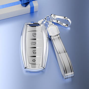 适用长城哈弗h6钥匙套哈佛m6plus二代h2大狗f7h8赤兔流沙银包壳扣