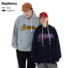 HeyHenry letter Hooded Plaid Sweater Couples dress Autumn and winter Easy men's wear Chaopai Hoodie jacket girl student HeyHenry letter Hooded Plaid Sweater Couples dress Autumn and winter Easy men's wear Chaopai Hoodie jacket girl student