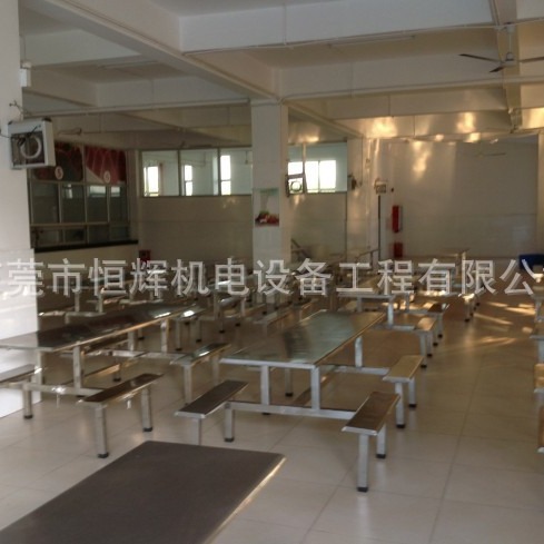 学校食堂就餐桌椅 工厂食堂不锈钢桌椅 不锈钢餐台台面