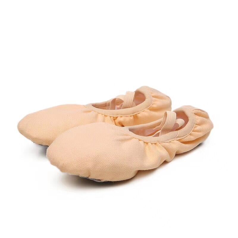 Sansha Children's Ballet Shoes Women's Dancing Shoes Soft Bottom Training Shoes Leather Tip Yoga Chinese Dance Shoes Body Shoes Wholesale