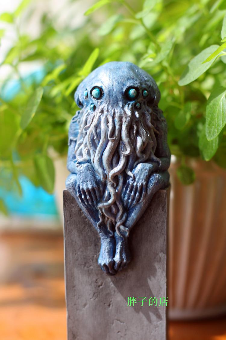 幼年克苏鲁神话 沉思者 旧日支配者 树脂雕像手办 赤尾慎会场限定