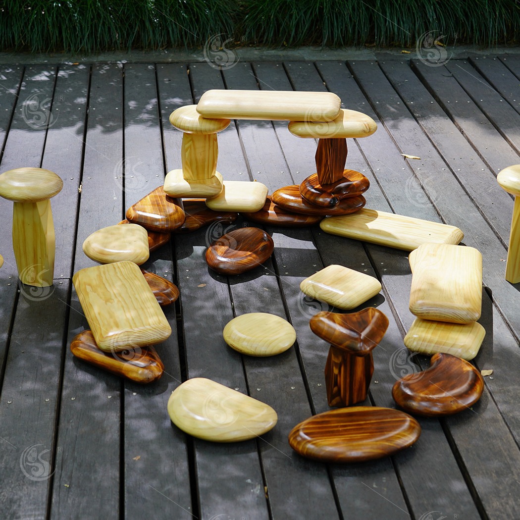 幼儿园仿真石头积木丨鹅卵石大积木丨户外大型搭建积木-阿里巴巴