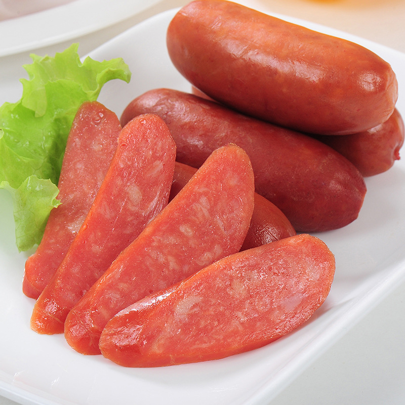 喜旺冷切肠160g*10袋火腿肠猪肉小香肠零食烤肠即食蒜香香辣美食