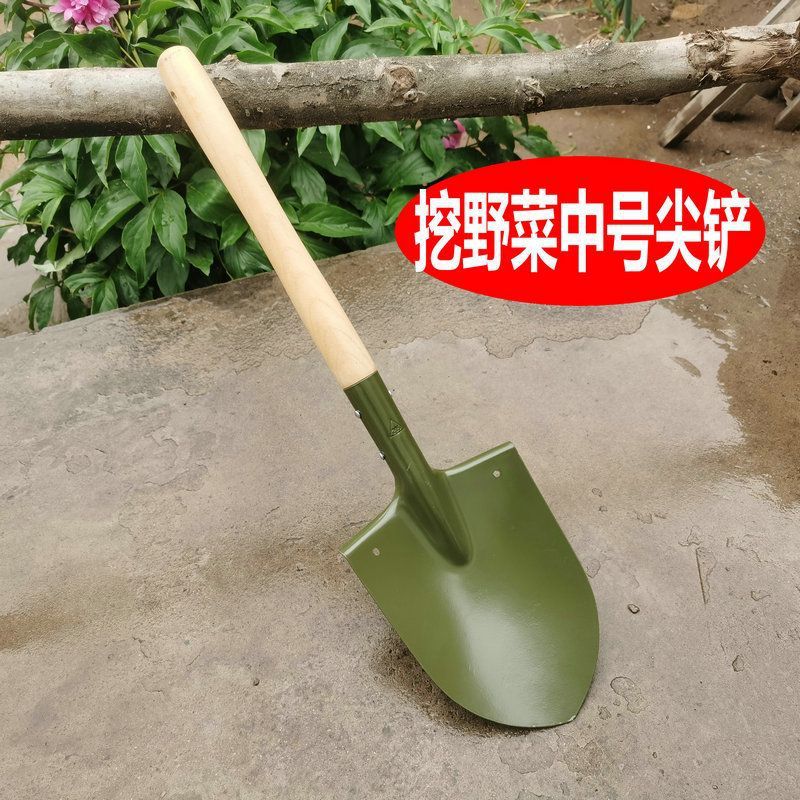 户外铁锹便携式小铁锹多功能车载钓鱼铲赶海工具挖野菜铲子农用锹