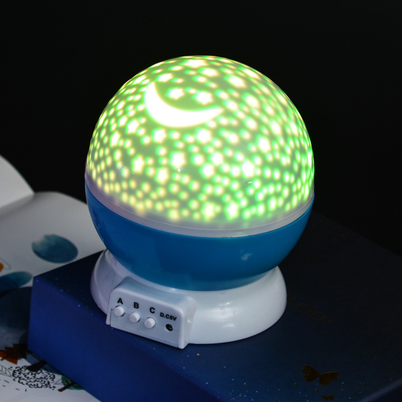 Starry Sky Projection Lamp Bedroom USB Bedside Lamp LED Table Lamp Children's Toy Projector Small Night Lamp Gift Wholesale
