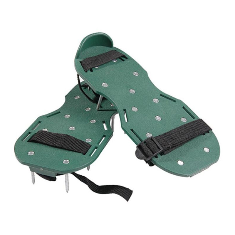 新品园林钉鞋草地松土鞋塑料板钉鞋花园草地鞋松土鞋园林用