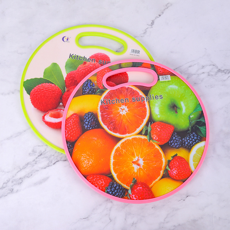 Cutting Board Plastic Cutting Board Export 30x30 round Plastic Pp Chopping Board Fruit Cutting Board Plastic Cutting Board Cutting Board