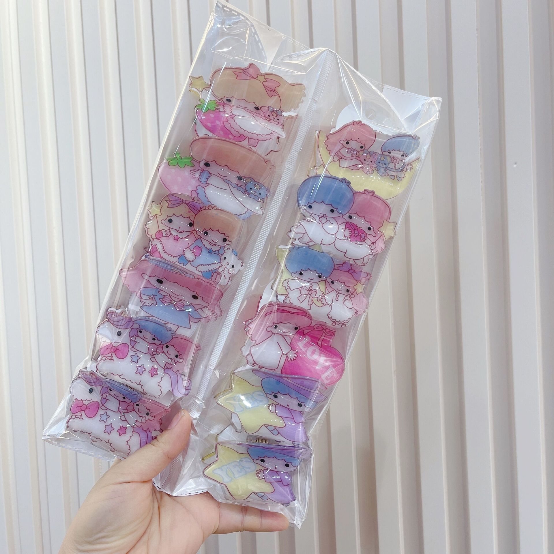 Pom Pom Purin Cute Cat Cartoon Young Girl Student Grip Cute Melody Cinnamoroll Babycinnamoroll Bangs Broken Hair Mini Scratch